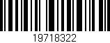 Código de barras (EAN, GTIN, SKU, ISBN): '19718322'