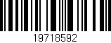 Código de barras (EAN, GTIN, SKU, ISBN): '19718592'