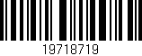 Código de barras (EAN, GTIN, SKU, ISBN): '19718719'