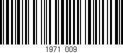 Código de barras (EAN, GTIN, SKU, ISBN): '1971/009'