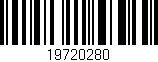 Código de barras (EAN, GTIN, SKU, ISBN): '19720280'