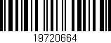 Código de barras (EAN, GTIN, SKU, ISBN): '19720664'