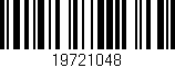 Código de barras (EAN, GTIN, SKU, ISBN): '19721048'