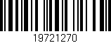 Código de barras (EAN, GTIN, SKU, ISBN): '19721270'