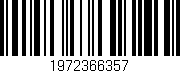 Código de barras (EAN, GTIN, SKU, ISBN): '1972366357'