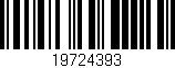 Código de barras (EAN, GTIN, SKU, ISBN): '19724393'