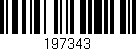 Código de barras (EAN, GTIN, SKU, ISBN): '197343'