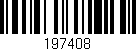 Código de barras (EAN, GTIN, SKU, ISBN): '197408'