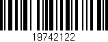 Código de barras (EAN, GTIN, SKU, ISBN): '19742122'