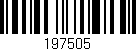 Código de barras (EAN, GTIN, SKU, ISBN): '197505'