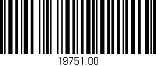 Código de barras (EAN, GTIN, SKU, ISBN): '19751.00'