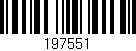 Código de barras (EAN, GTIN, SKU, ISBN): '197551'