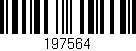 Código de barras (EAN, GTIN, SKU, ISBN): '197564'