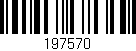 Código de barras (EAN, GTIN, SKU, ISBN): '197570'
