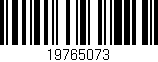Código de barras (EAN, GTIN, SKU, ISBN): '19765073'