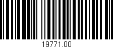 Código de barras (EAN, GTIN, SKU, ISBN): '19771.00'