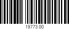 Código de barras (EAN, GTIN, SKU, ISBN): '19773.00'