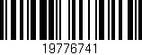Código de barras (EAN, GTIN, SKU, ISBN): '19776741'