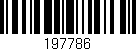 Código de barras (EAN, GTIN, SKU, ISBN): '197786'