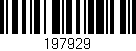 Código de barras (EAN, GTIN, SKU, ISBN): '197929'
