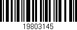 Código de barras (EAN, GTIN, SKU, ISBN): '19803145'
