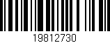 Código de barras (EAN, GTIN, SKU, ISBN): '19812730'