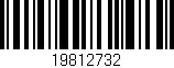 Código de barras (EAN, GTIN, SKU, ISBN): '19812732'