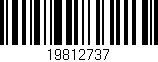 Código de barras (EAN, GTIN, SKU, ISBN): '19812737'