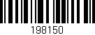 Código de barras (EAN, GTIN, SKU, ISBN): '198150'