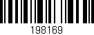 Código de barras (EAN, GTIN, SKU, ISBN): '198169'