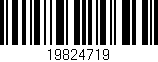 Código de barras (EAN, GTIN, SKU, ISBN): '19824719'