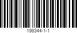 Código de barras (EAN, GTIN, SKU, ISBN): '198344-1-1'