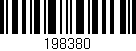 Código de barras (EAN, GTIN, SKU, ISBN): '198380'