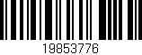 Código de barras (EAN, GTIN, SKU, ISBN): '19853776'