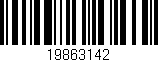 Código de barras (EAN, GTIN, SKU, ISBN): '19863142'