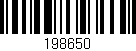 Código de barras (EAN, GTIN, SKU, ISBN): '198650'