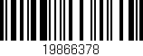 Código de barras (EAN, GTIN, SKU, ISBN): '19866378'
