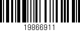 Código de barras (EAN, GTIN, SKU, ISBN): '19866911'