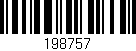 Código de barras (EAN, GTIN, SKU, ISBN): '198757'