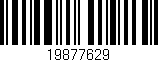 Código de barras (EAN, GTIN, SKU, ISBN): '19877629'