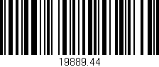 Código de barras (EAN, GTIN, SKU, ISBN): '19889.44'