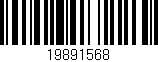 Código de barras (EAN, GTIN, SKU, ISBN): '19891568'