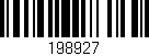 Código de barras (EAN, GTIN, SKU, ISBN): '198927'
