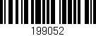 Código de barras (EAN, GTIN, SKU, ISBN): '199052'