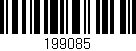 Código de barras (EAN, GTIN, SKU, ISBN): '199085'