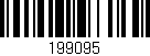 Código de barras (EAN, GTIN, SKU, ISBN): '199095'