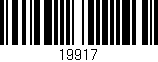 Código de barras (EAN, GTIN, SKU, ISBN): '19917'