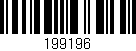 Código de barras (EAN, GTIN, SKU, ISBN): '199196'