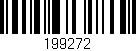 Código de barras (EAN, GTIN, SKU, ISBN): '199272'