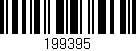 Código de barras (EAN, GTIN, SKU, ISBN): '199395'